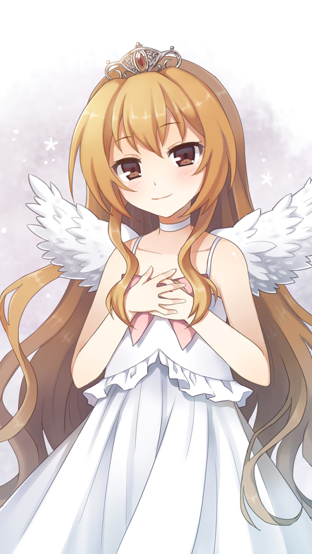 Cute Anime Angle Girl Wallpaper iPhone