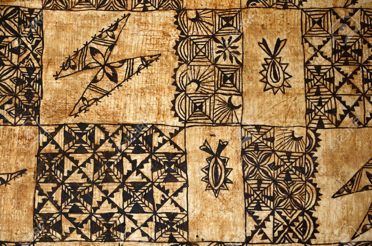 Free download Background Of Traditional Pacific Island Tapa Cloth A