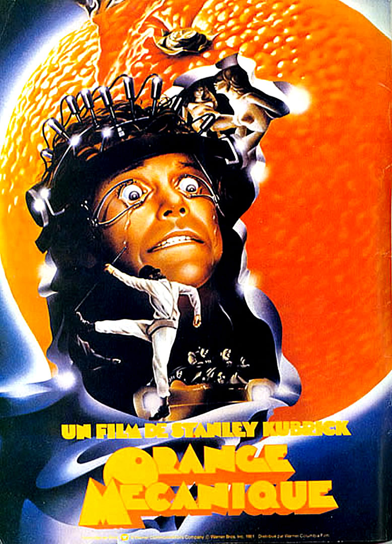 Clockwork Orange Classic Movie Posters Wallpaper Image