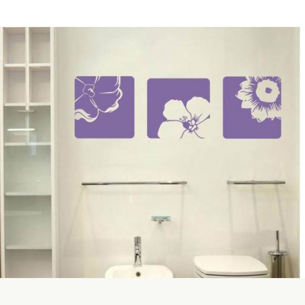 All matching Removable Wallpaper Wall Stickers with Beautiful Flower 600x600