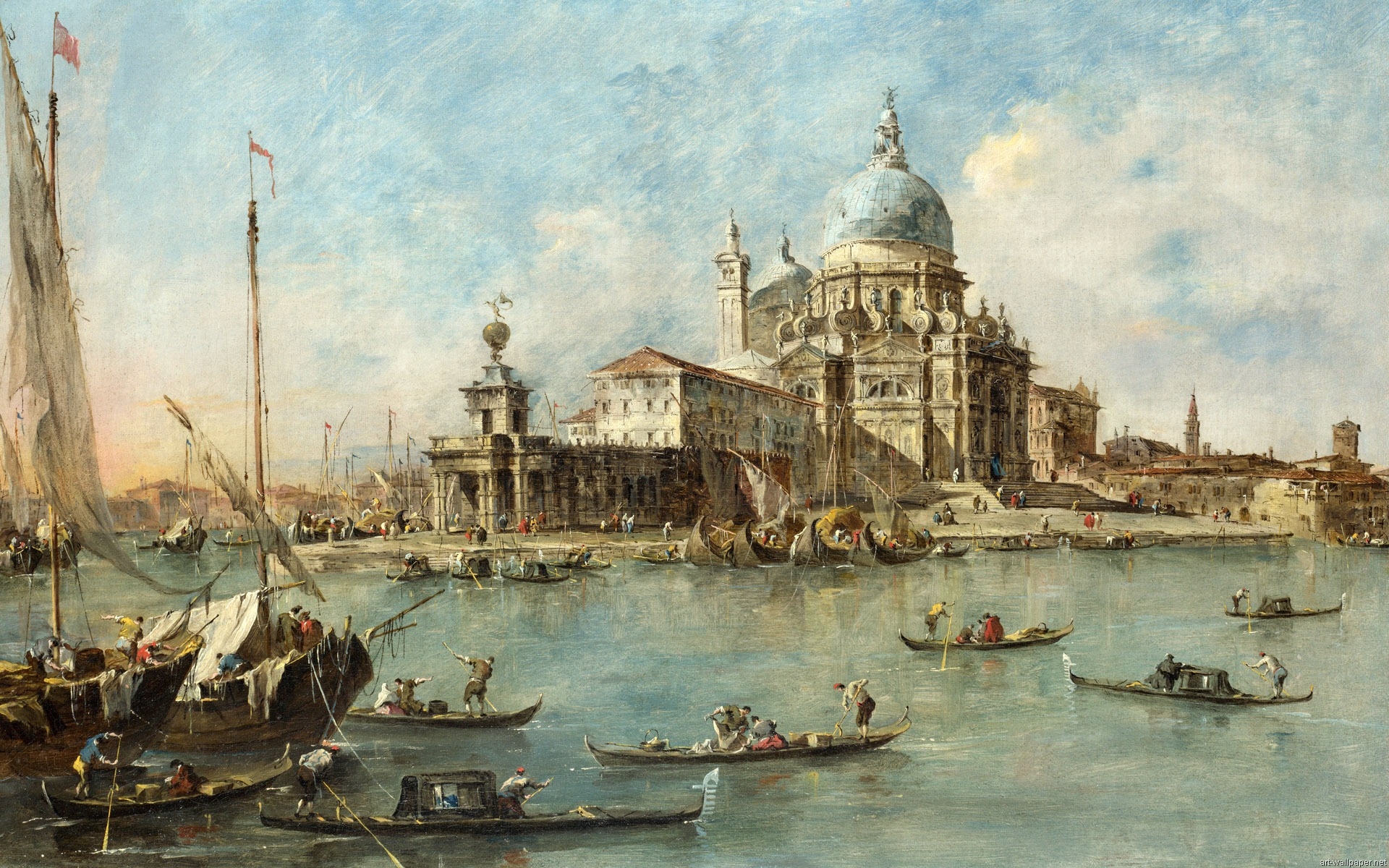 National Gallery London Oil Painting Wallpaper Fine Art Wallpaper