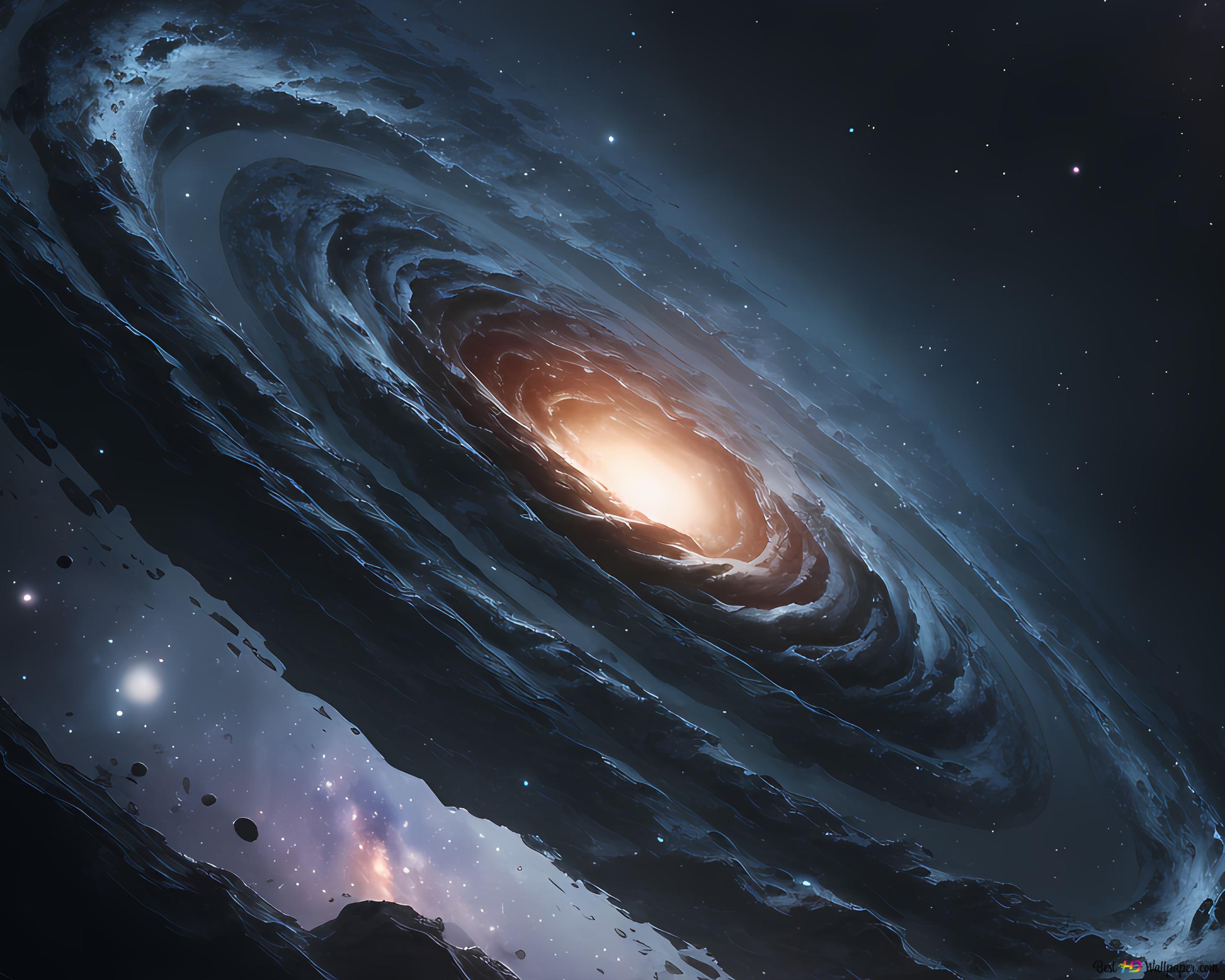 Galaxy Stars 4k Wallpaper