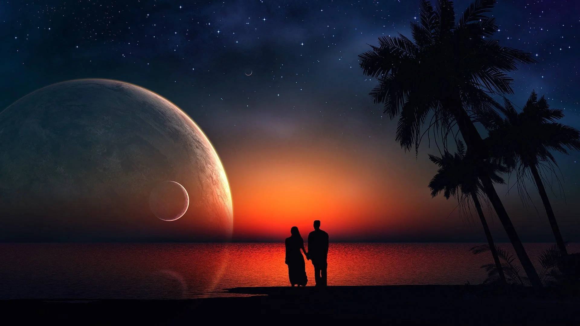 Aesthetic Couple Wallpaper