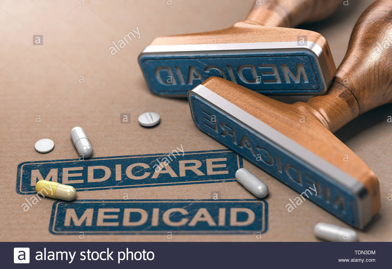 Free download 3D illustration of two rubber stamps with the words