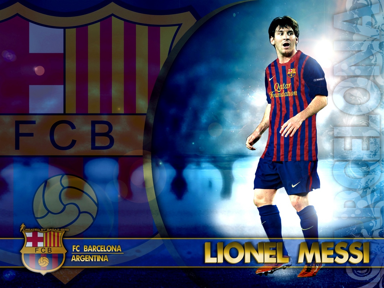 Lionel Messi Fc Barcelona Fan Art