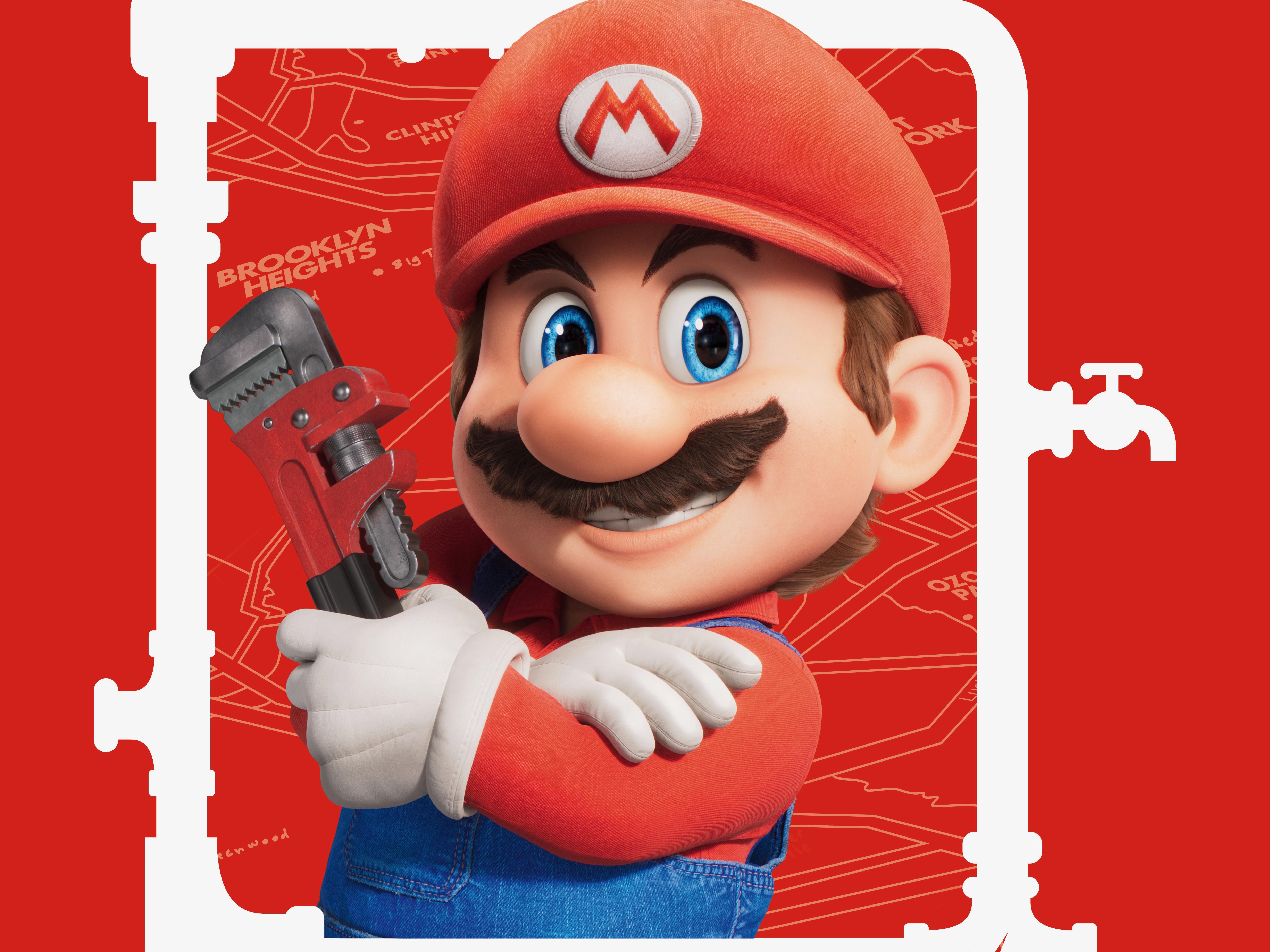 Super Mario Bros 2023 4k Ultra HD Wallpaper