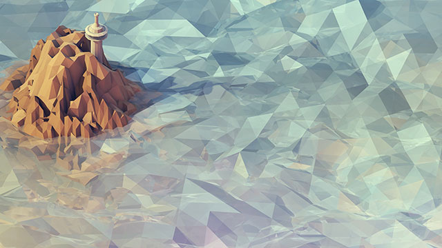 Desktop With These Polygon Art Wallpaper The New Peoples Almanac
