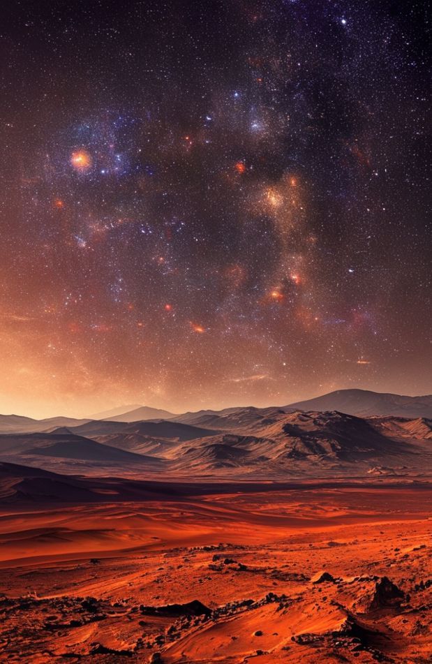 Mars Surface Wallpaper