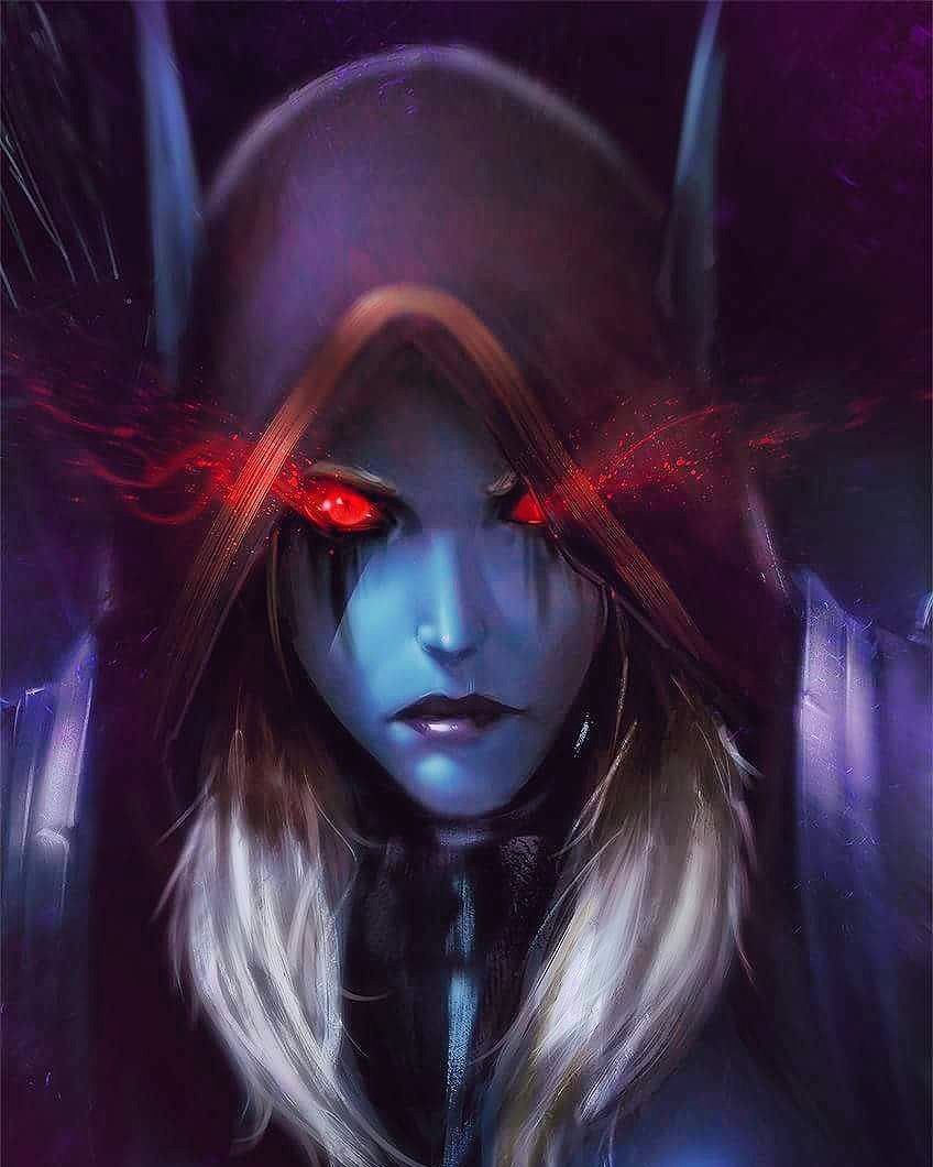 Call Of The Dark Lady Sylvanas Sylvanaswindrunner Warcraft