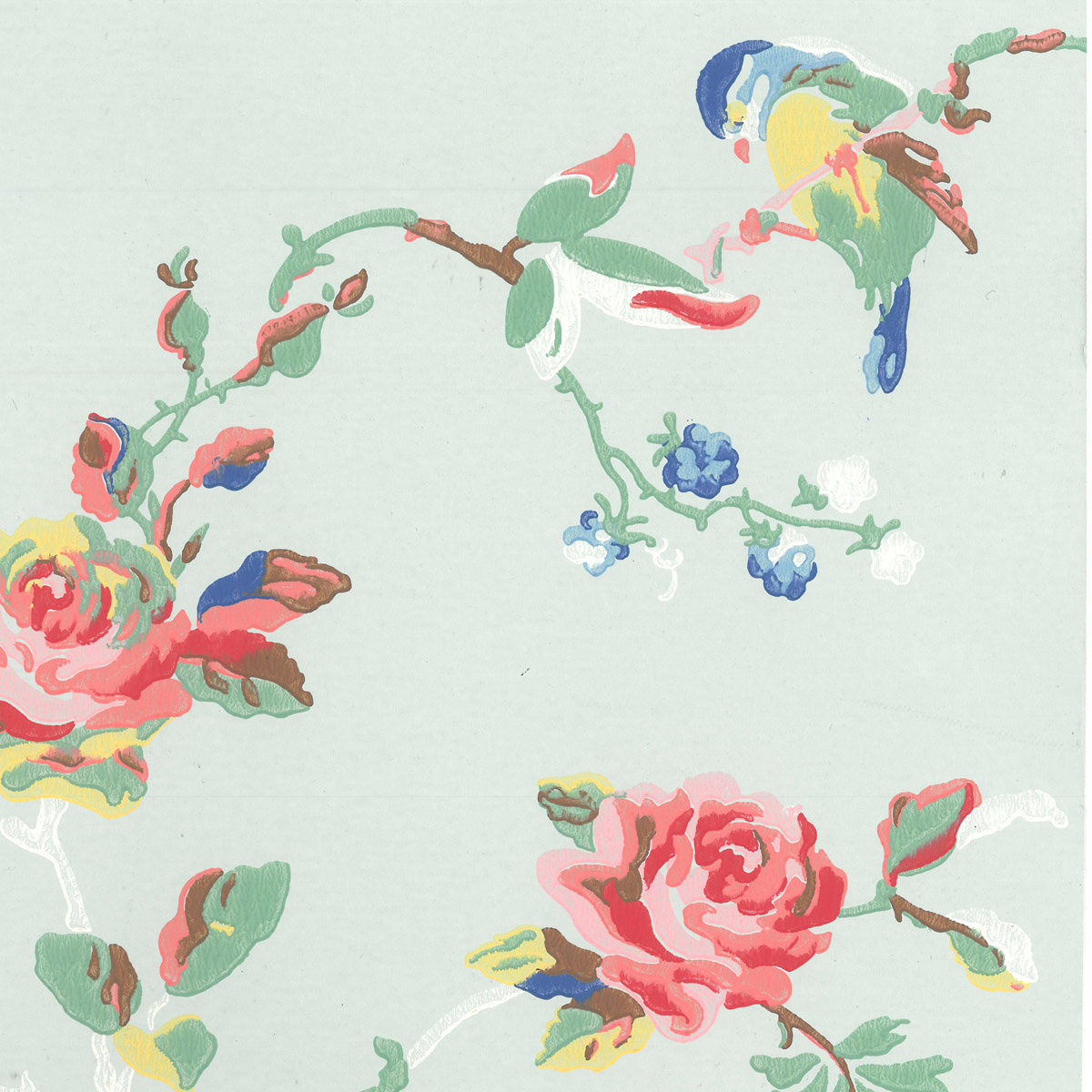 Vintage Country Rose Wallpaper Xx