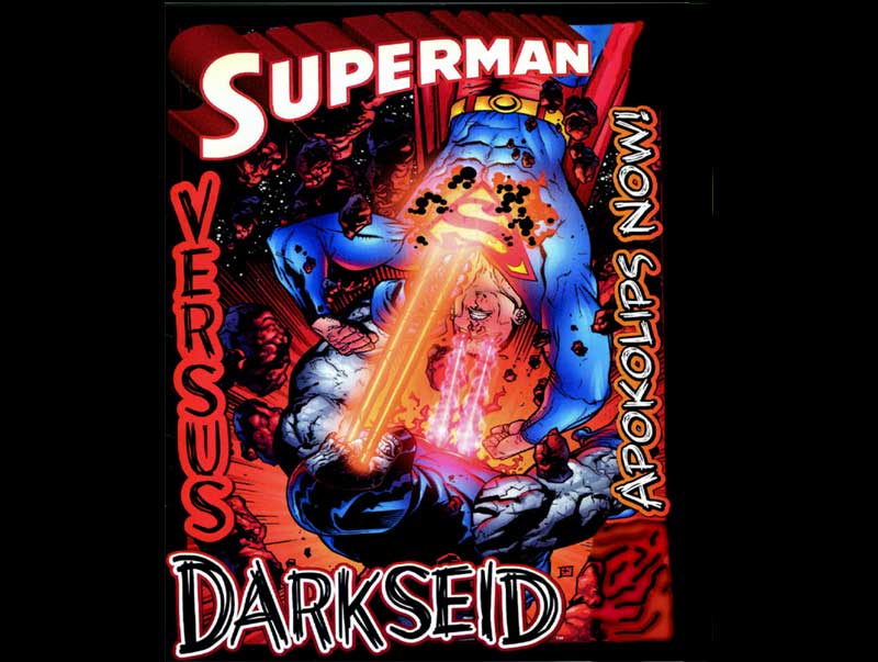 Superman Vs Darkseid Wallpaper