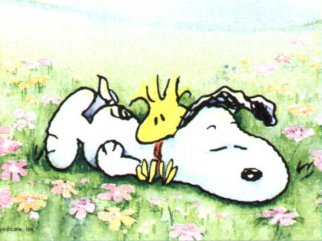 Snoopy Spring Wallpaper On