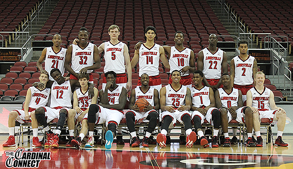 Louisville Cardinals Basketball Team Image