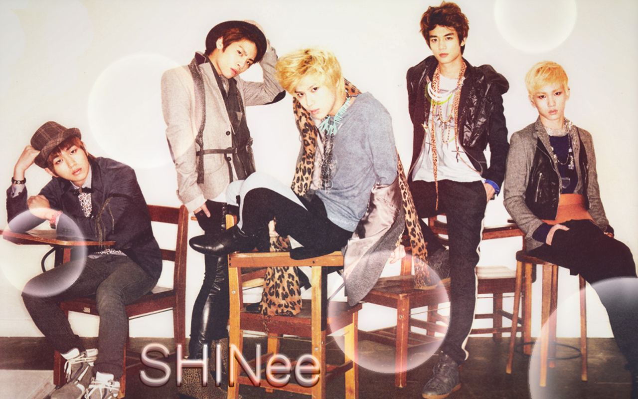 Shinee Group Gif Wallpaper V By