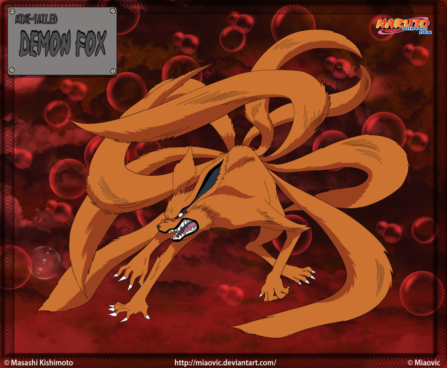Nine Tailed Demon Fox Miaovic