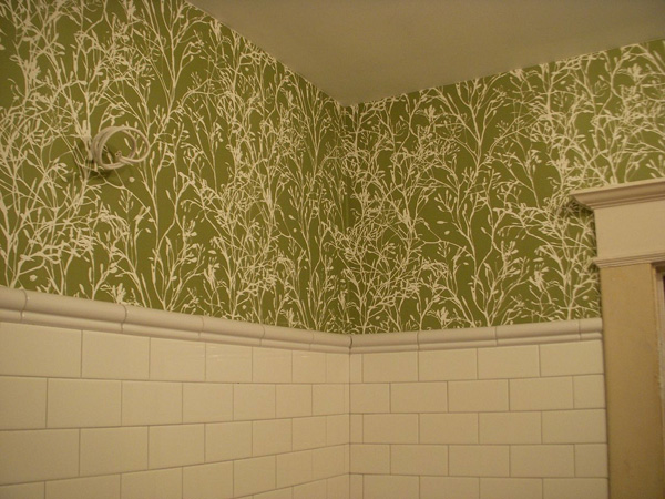 Splendid Bathroom Wallpaper Ideas Slodive