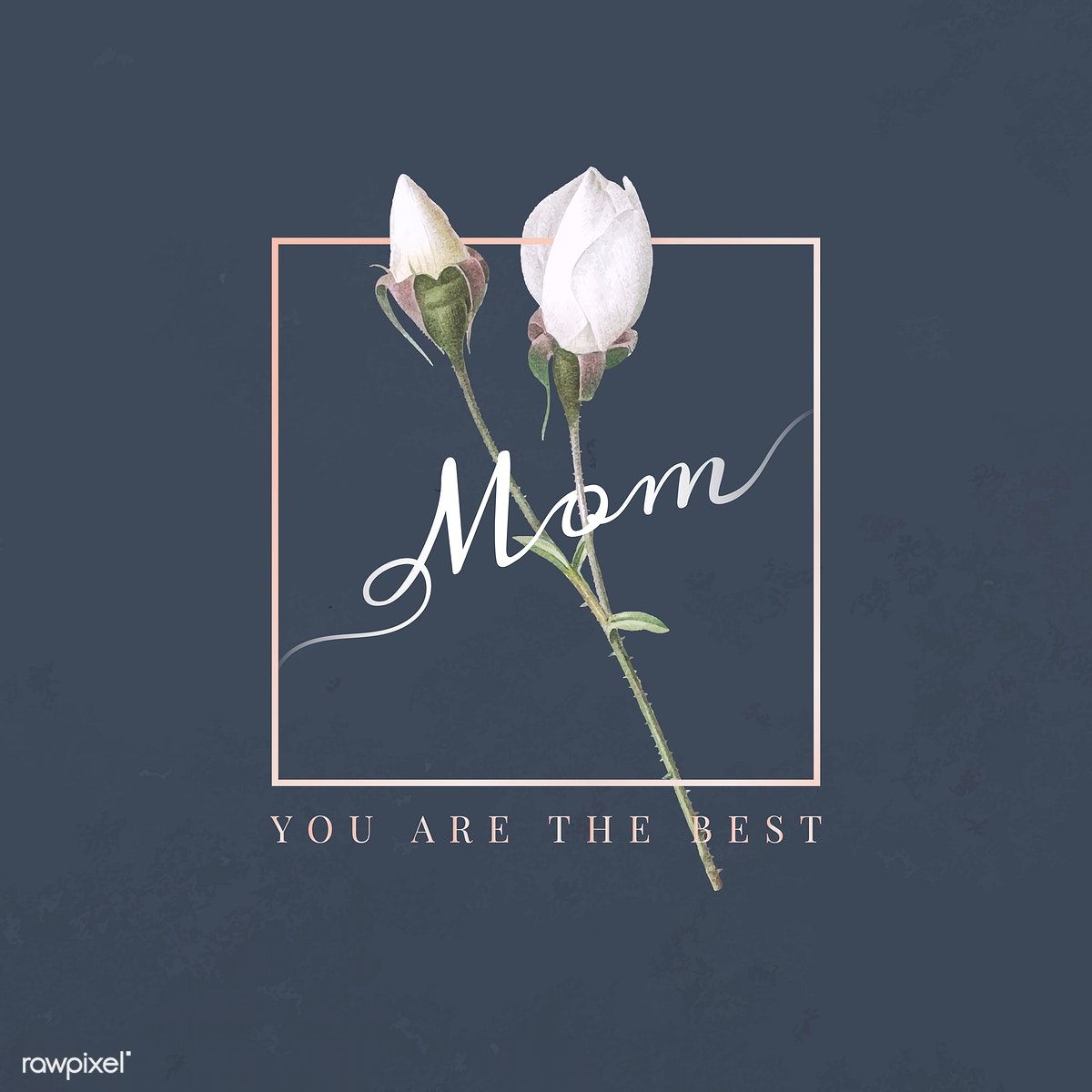 Premium Vector Of Floral Elegant Mother S Day Card