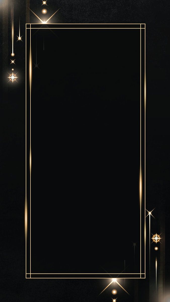 Free download Rectangle gold frame with sparkle patterned on black  background [675x1200] for your Desktop, Mobile & Tablet | Explore 31+  Golden Frame Wallpapers | Picture Frame Background, Fatal Frame 3  Wallpaper, Fatal Frame 4 Wallpaper