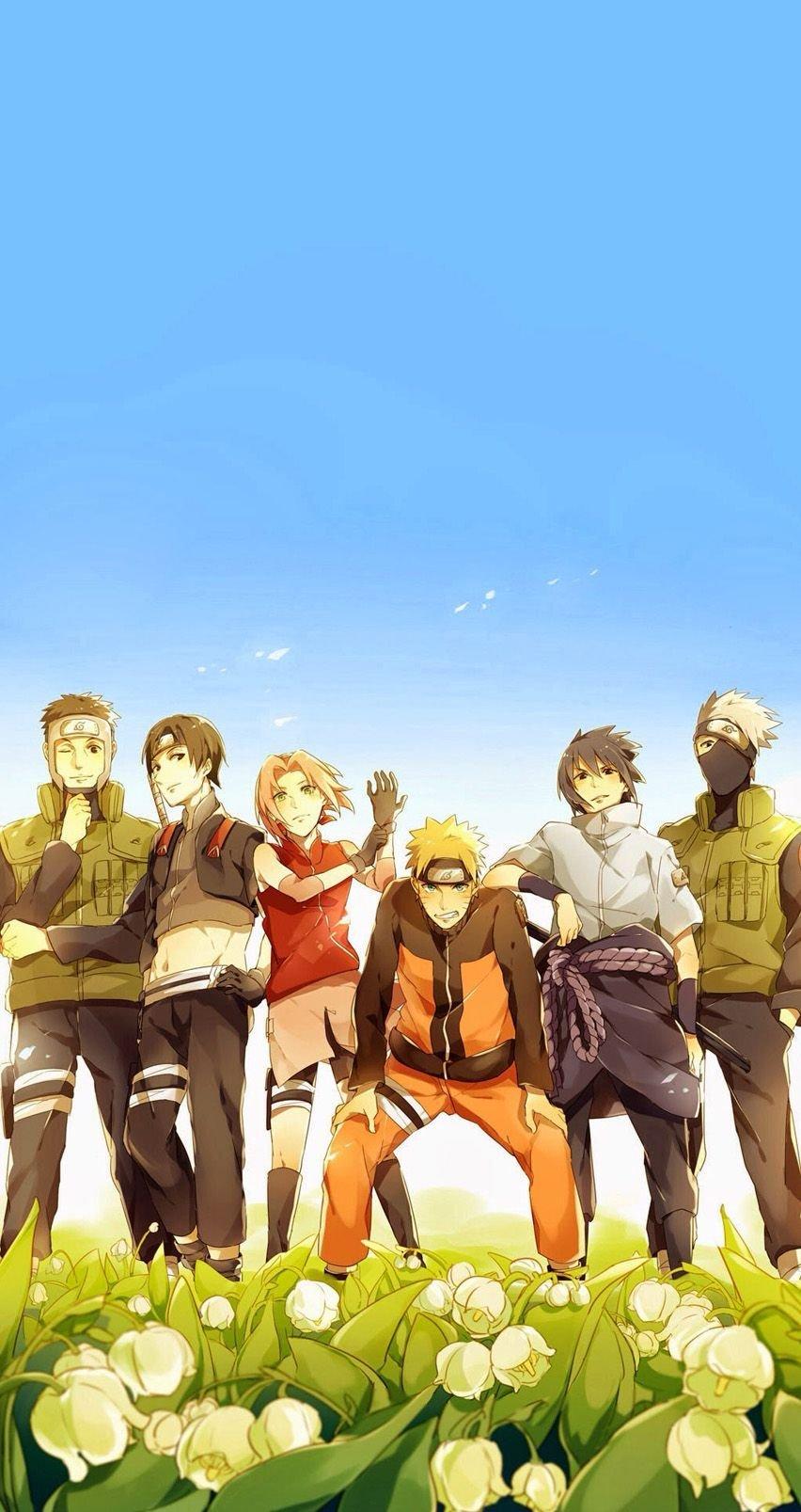 Naruto Team Group Wallpaper Mobcup