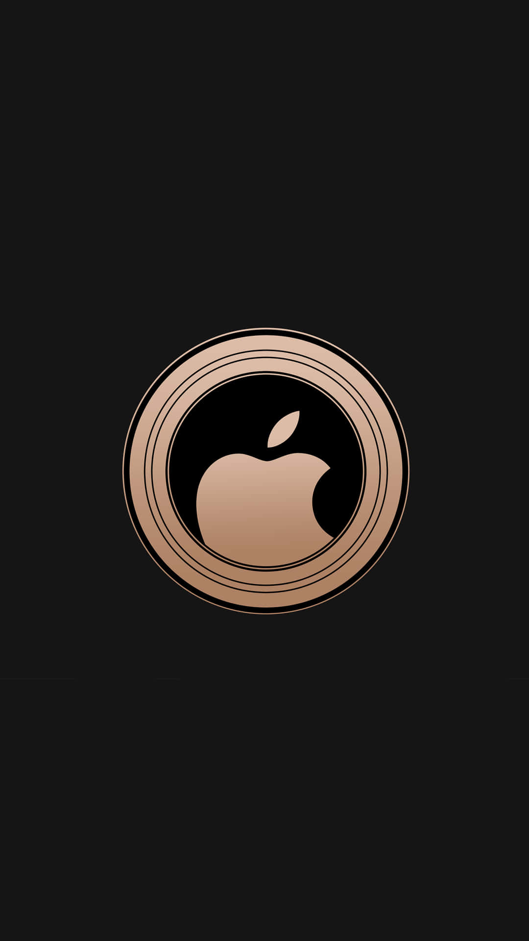 Amazing Apple S Bronze Logo In High Definition Wallpaper