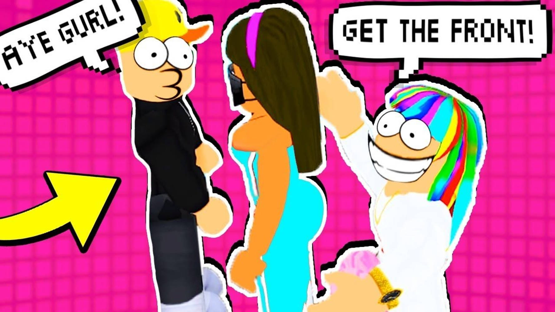 Cute Roblox Girls Wallpaper