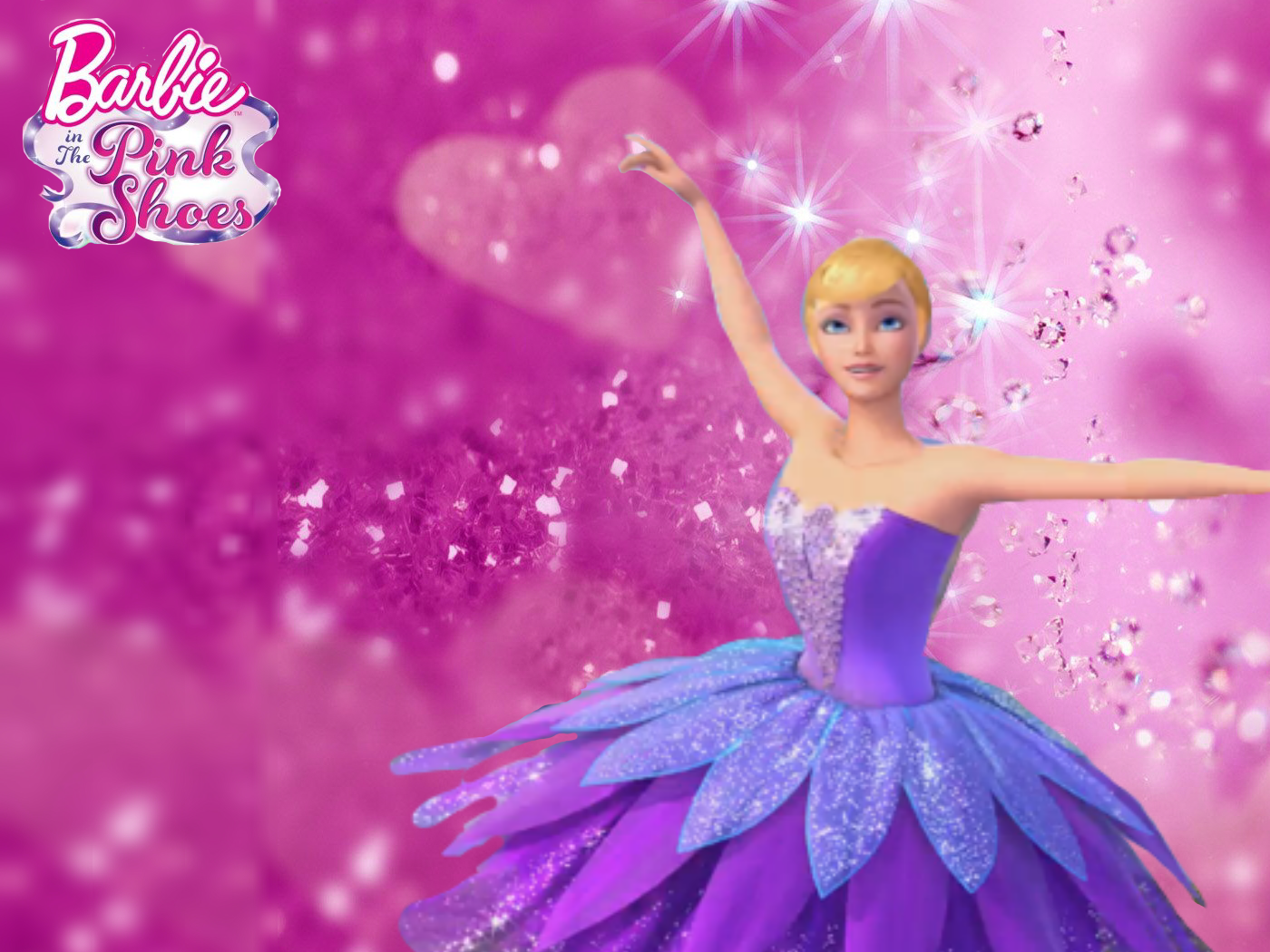 Barbie In The Pink Shoes Movies Wallpaper