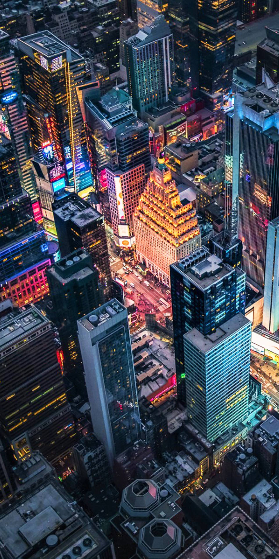 New York Night iPhone Wallpaper