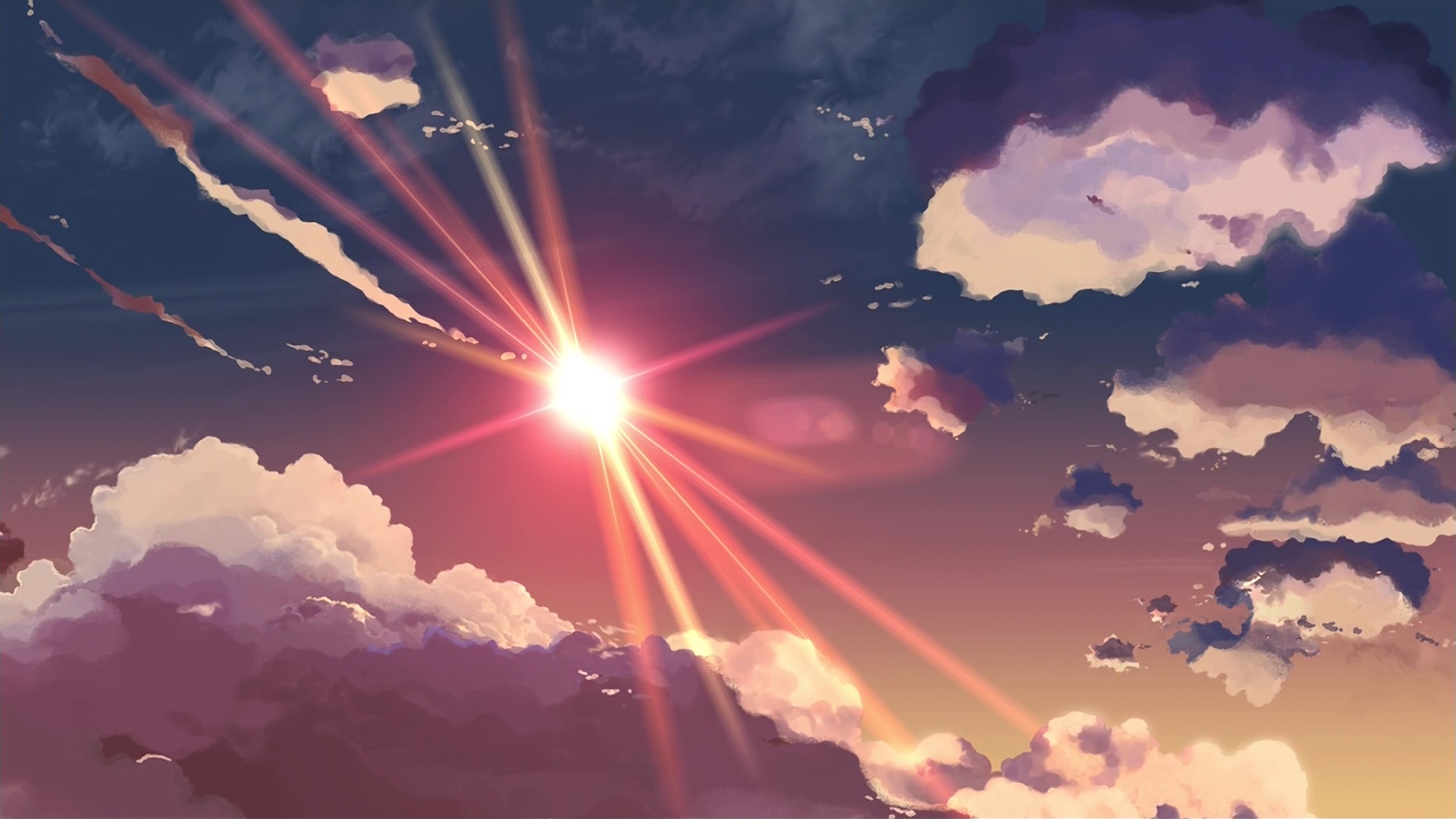 Makoto Shinkai Wallpaper Sunlight