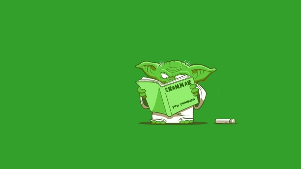 Wars Alternative Art Star Yoda Green Background