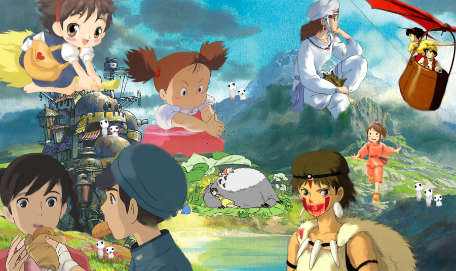 Miyazaki Tribute Wallpaper By Happyleeliving
