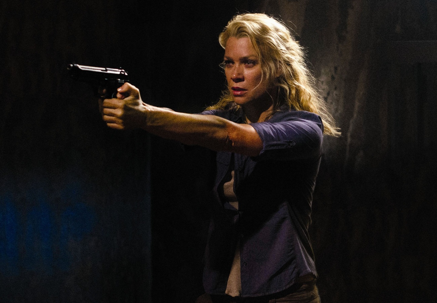 The Walking Dead Movies Actor Laurie Holden Wallpaper
