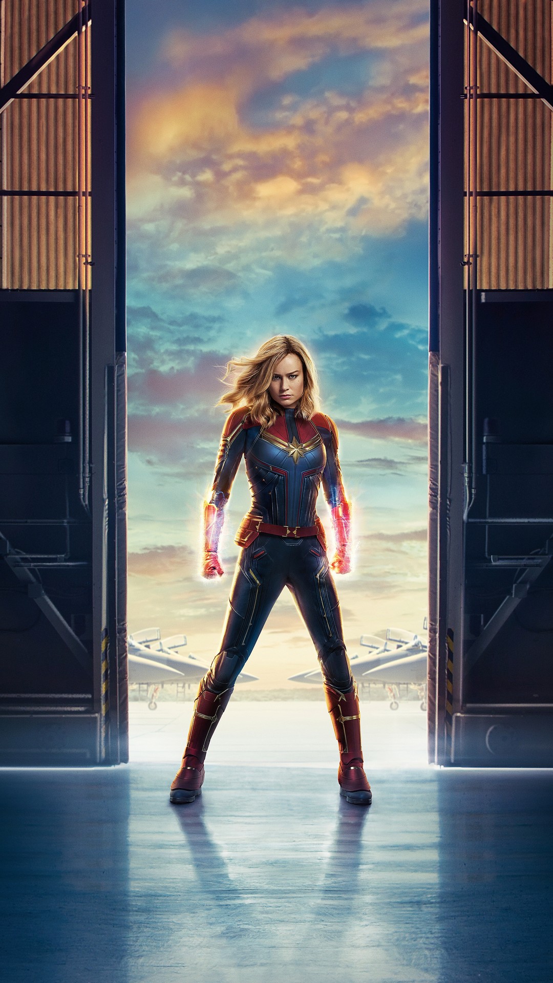 Captain Marvel Phone Wallpaper