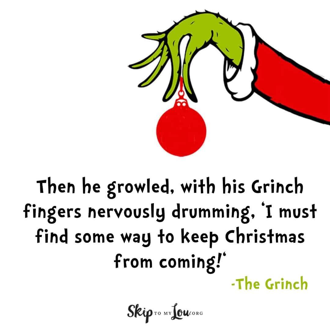 Grinch Quotes Skip To My Lou