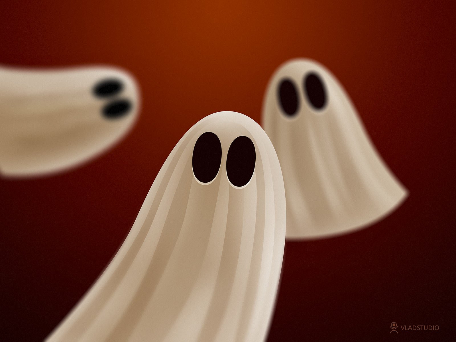 Hq Funny Ghosts Wallpaper