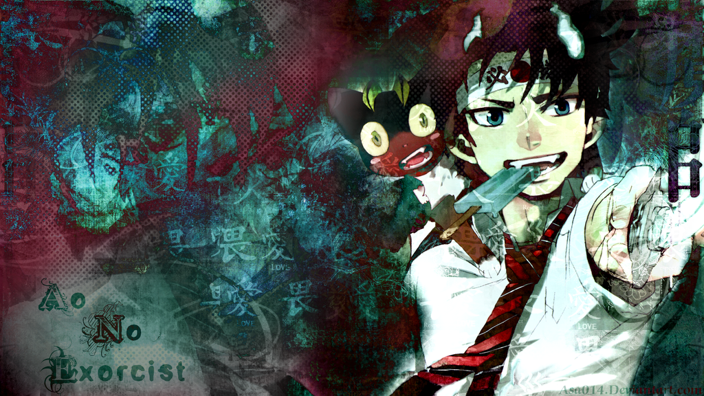 Blue Exorcist Ao No Rin Okumura Wallpaper With