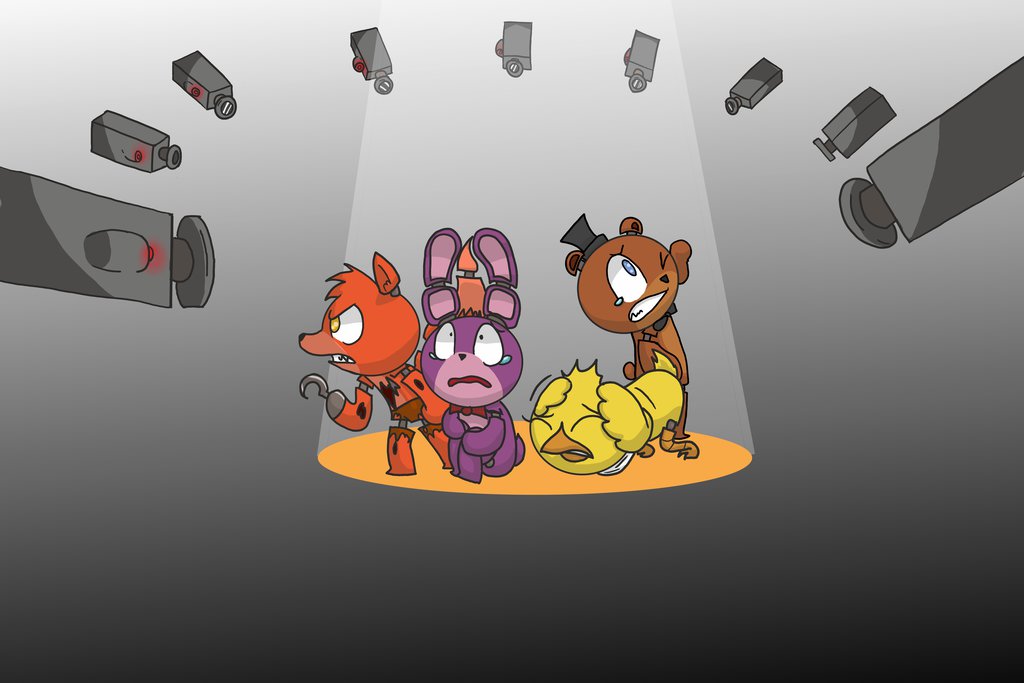 What If You Are Not Locked Up With The Animatronics But Rather They