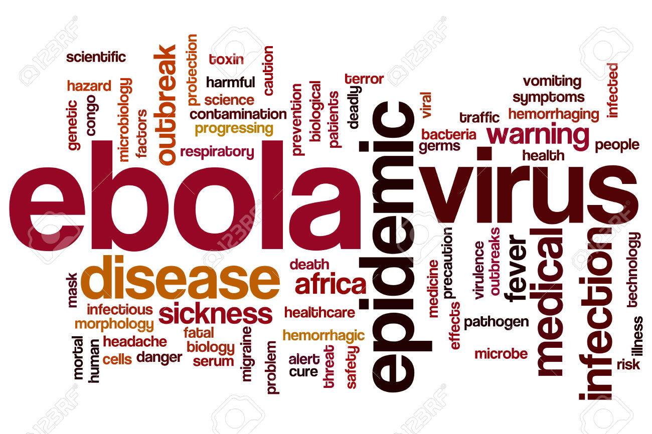 Ebola Concept Word Cloud Background Stock Photo Picture And