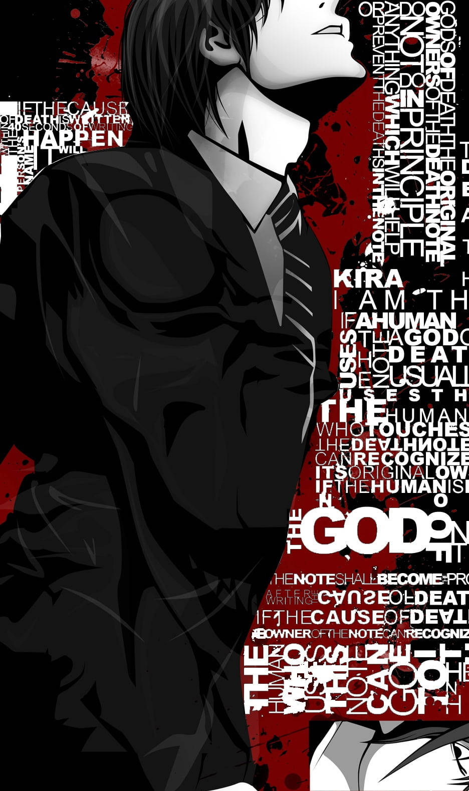 Light Yagami Death Note Phone Wallpaper