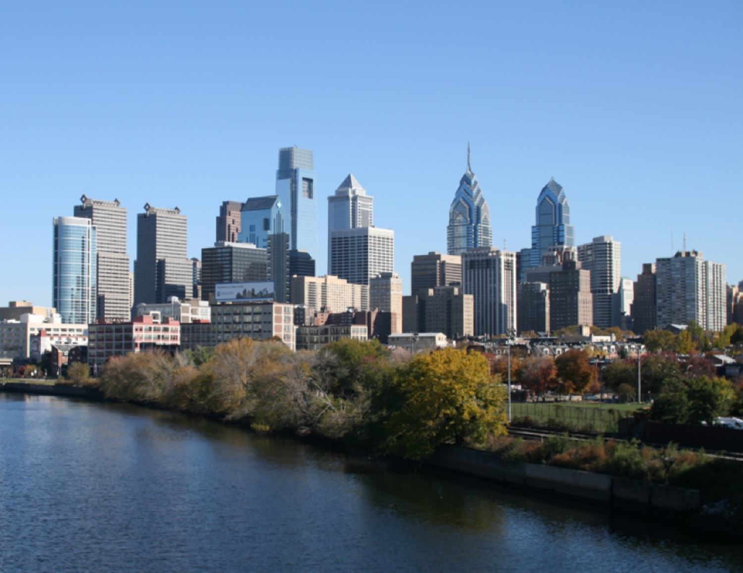 Philly Skyline Stock Photo - Download Image Now - Comcast, Philadelphia -  Pennsylvania, Tower - iStock