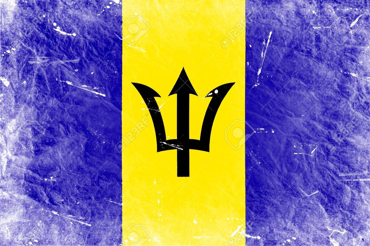 The Barbados Flag Stock Photo Picture And Royalty Image