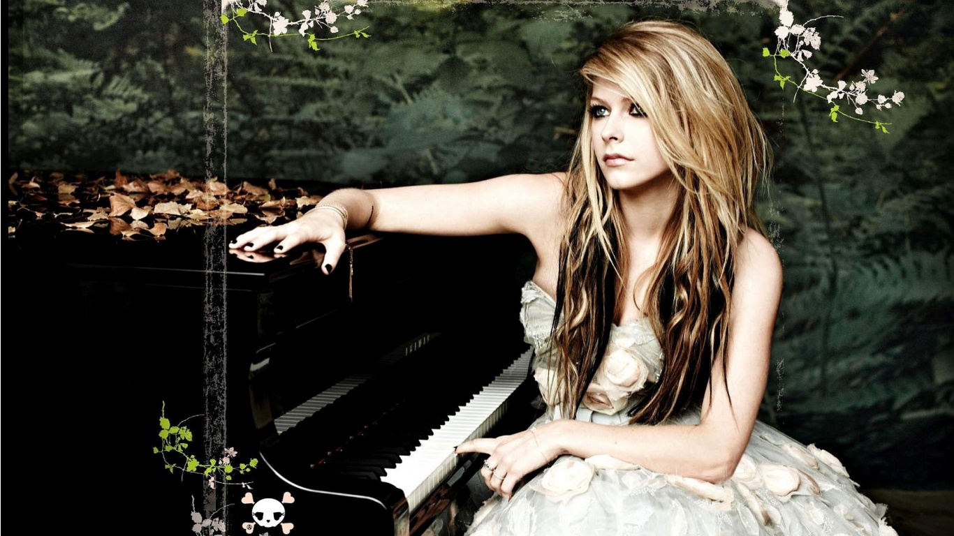 Avril Lavigne Goodbye Lullaby Album Wallpaper