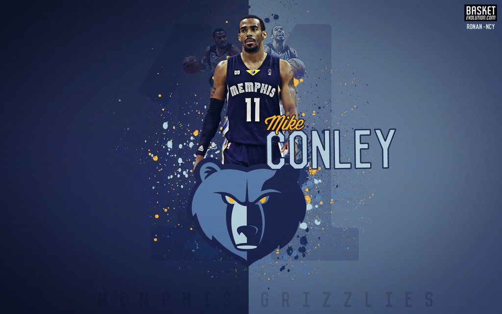 Download Mike Conley Utah Jazz Memphis Grizzlies Wallpaper