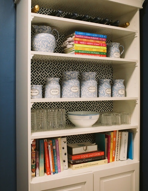Wallpaper Behind A Bookshelf Or Cupboard Bachelorette Pad Pintere