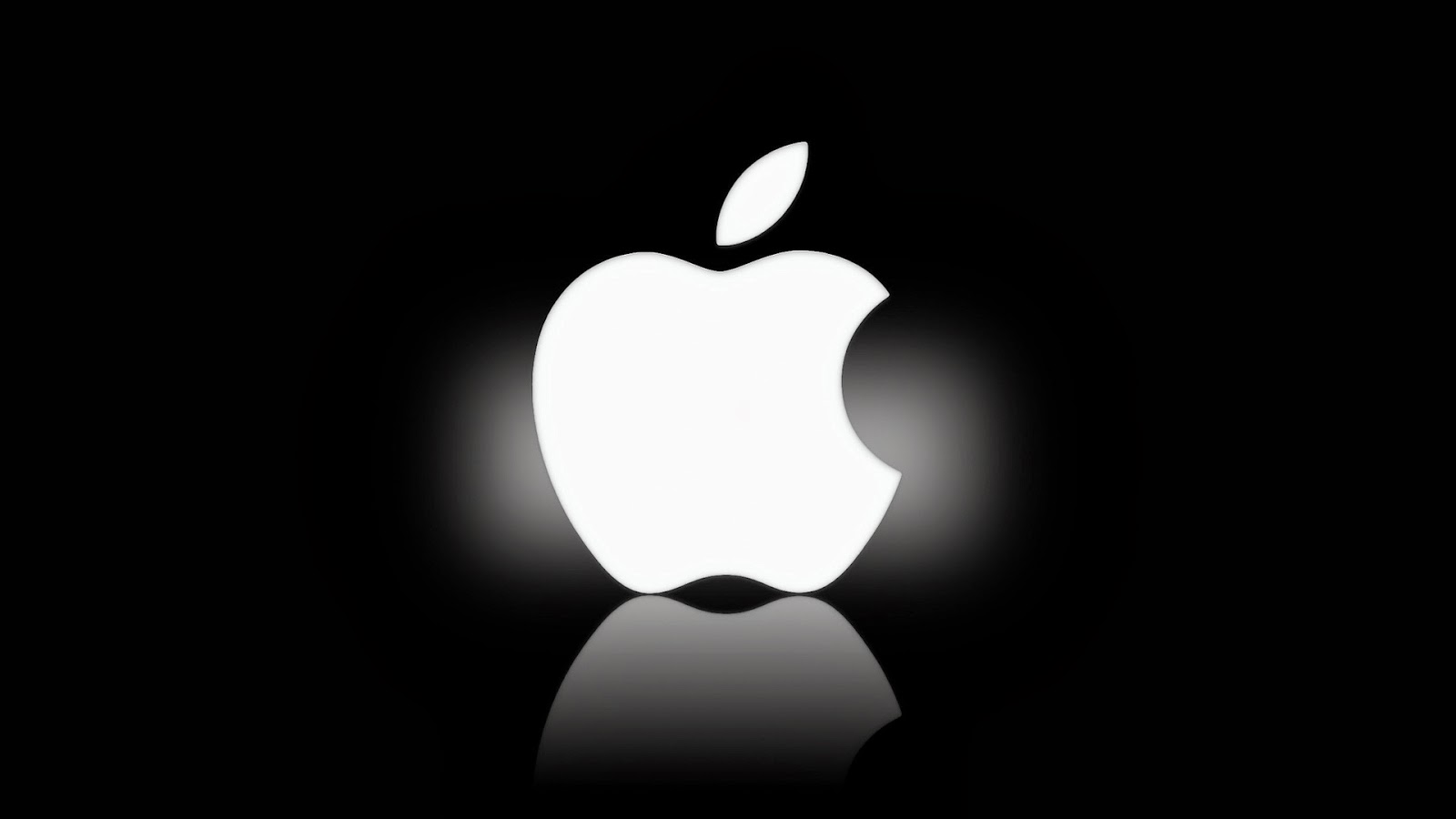 Apple Logo HD Wallpaper Background Top