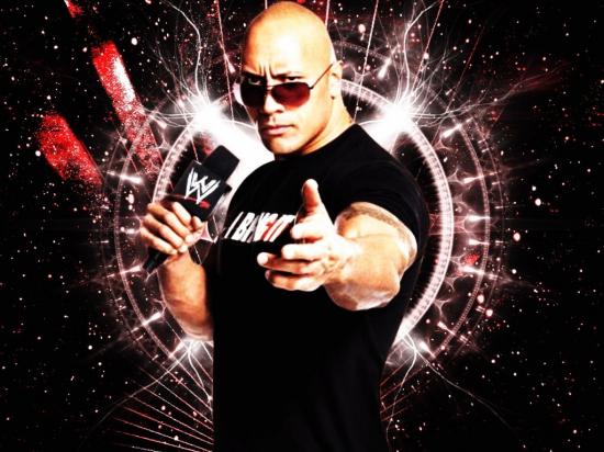 The Rock Abstract Wallpaper Wwe Photo