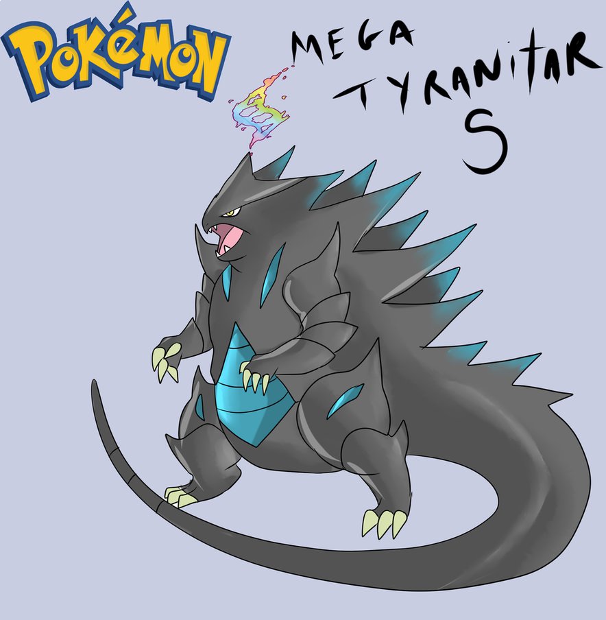 Mega Tyranitar Saphire By Rapharanker