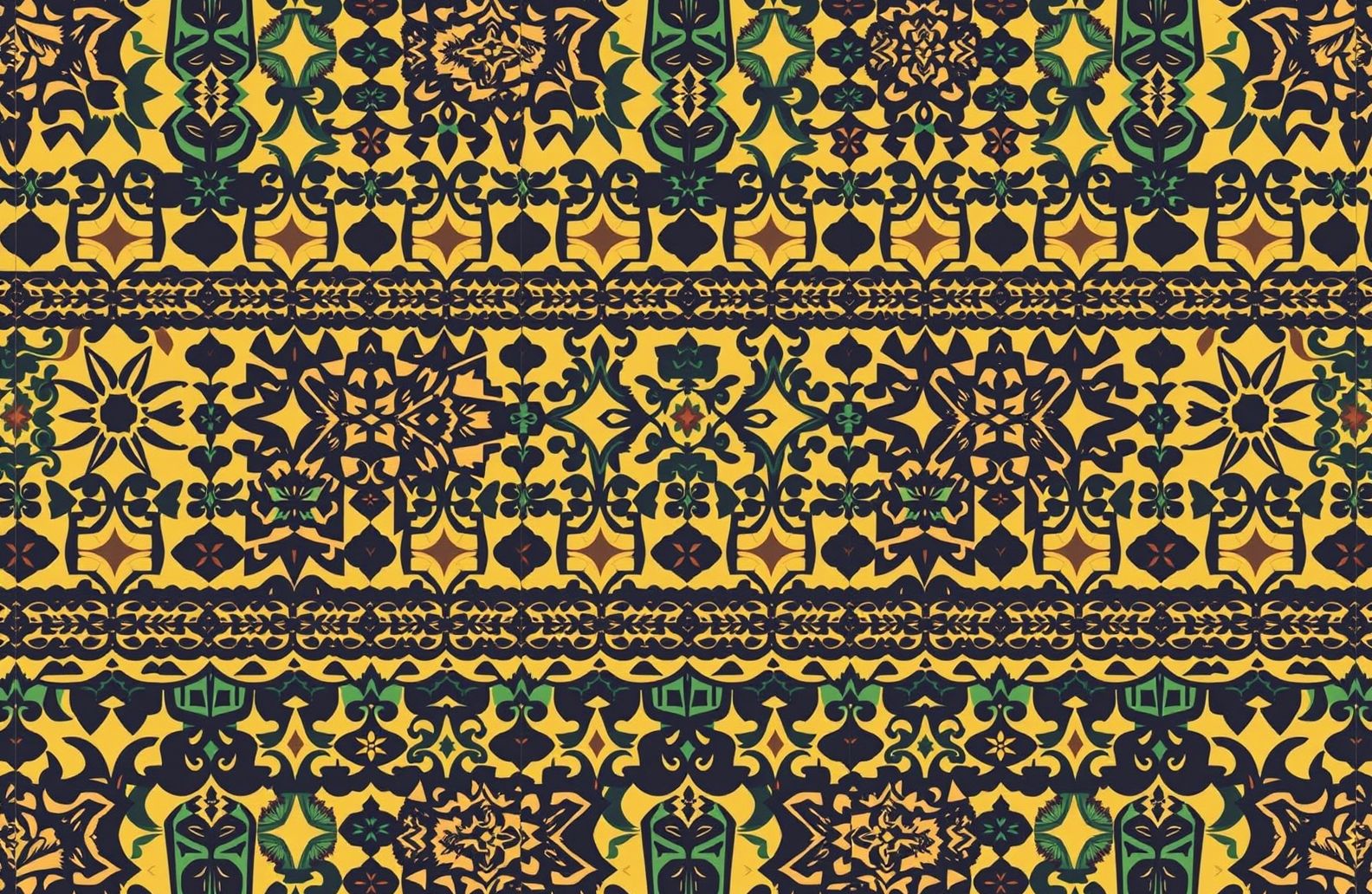 Polynesian Tribal Wallpaper