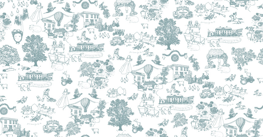 Called Kelmarsh Toile De Joie And Is A Delicate Blue White