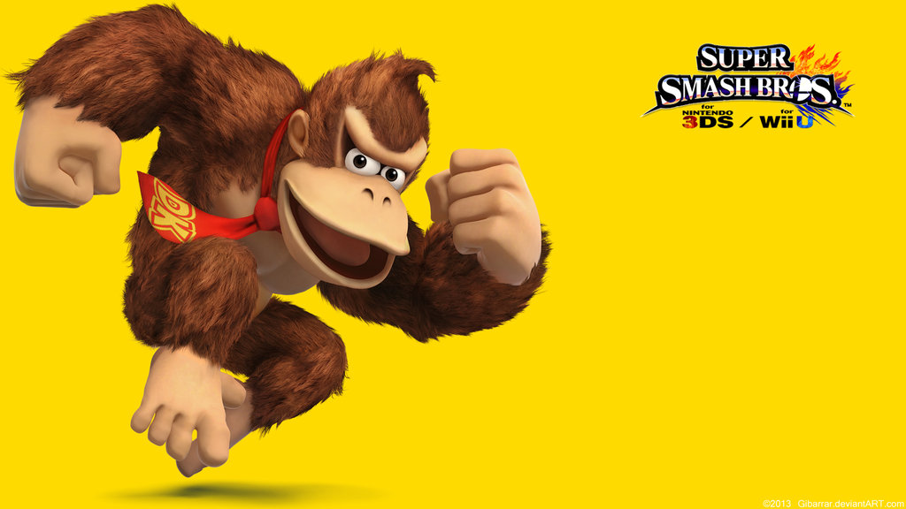 Donkey Kong Wallpaper Super Smash Bros Wiiu 3ds By Gibarrar On