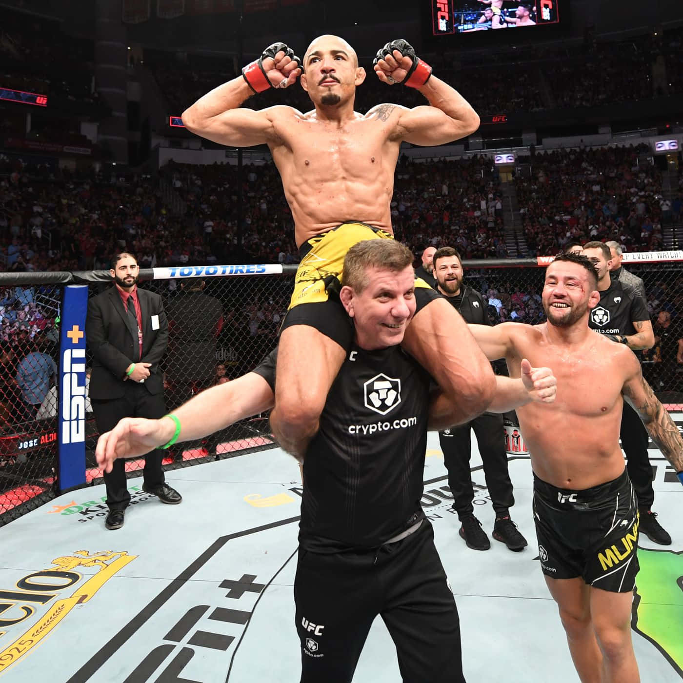 Jos Aldo Won Over Pedro Munhoz Wallpaper